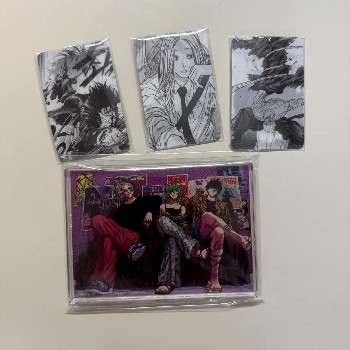 

Sakamoto Days Сакадей Риди Бонус за предзаказ Акриловый блок Лентикулярный