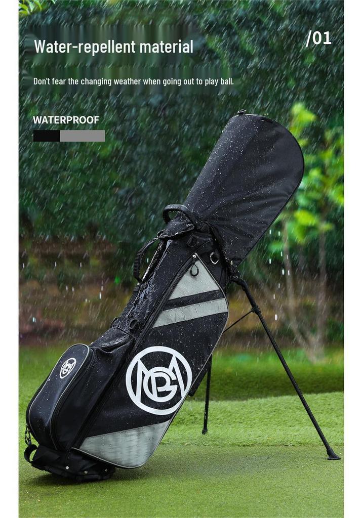 PGM Waterproof Golf Stand Bag for Men and Women - Portable, Foldable Base Club Bag