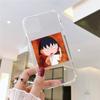 RUICHI Cute Chibi Maruko Chan Phone Case For Samsung GalaxyS20 S21 S30 FE Lite Plus A21 A51S Note20 Transparent Shell