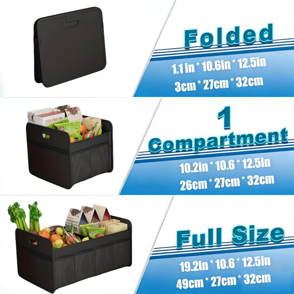 Foldable Car Trunk Storage Box for Toyota Organize Your Store Your and Use It for Outdoor Large Capacity Luggage Portable Trunk Noah, Trunk, Shopping,