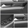 Carbon Fiber Car Inner Decoration Stickers For Volkswagen VW Magotan Arteon 2017- Center Console Cover Trim Car Accessories