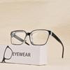 Retro Trend Reading Glasses New Designer Blue Anti Light Far Sight Eyeglasses for Women Men HD Eyeglasses