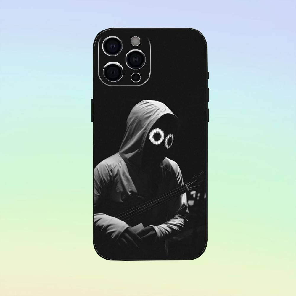 B-Boywithuke TOXIC IDGAF Phone Case For iPhone 17,16,15,14,13,12,11 ,Soft Silicone Black Cover