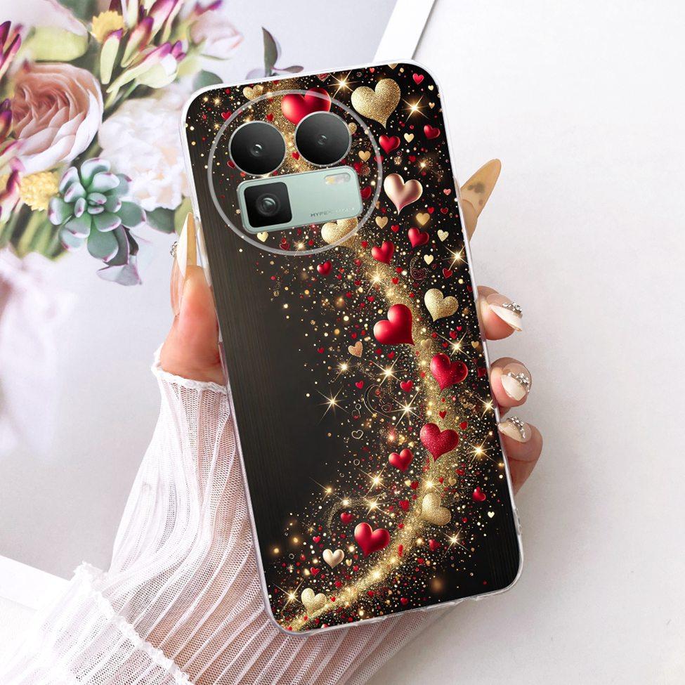 For Realme GT8 Case Cover Cute Cat Fashion Butterfly Luxury Painted Casing For Real me GT8 Bumper