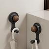 2Pcs Traceless Bathroom Towel Hooks Detachable Kitchen Storage Hook  Toilet