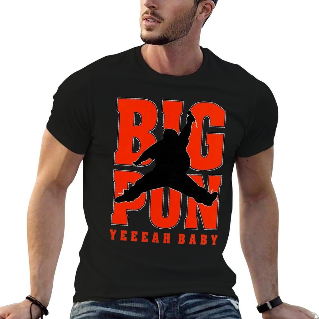 Air Pun Big Pun T Shirt Rapper Hip Hop Mic Men's T Shirt Short Sleeve Casual Tee Clothing Soft Cotton Streetwear Graphic Unisex T Shirt Black