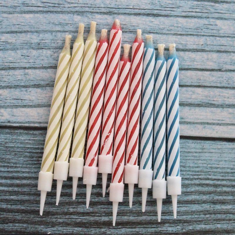 New Birthday Blowout Candle Magic Creative Funny and Interesting Party Rekindled Colored Threaded Candle