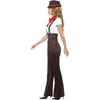 Smiffys Womens/Ladies Glam Gangster Costume Set
