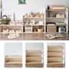 Korean Style Wooden Bookcase & Toy Storage Rack for Children's Room
