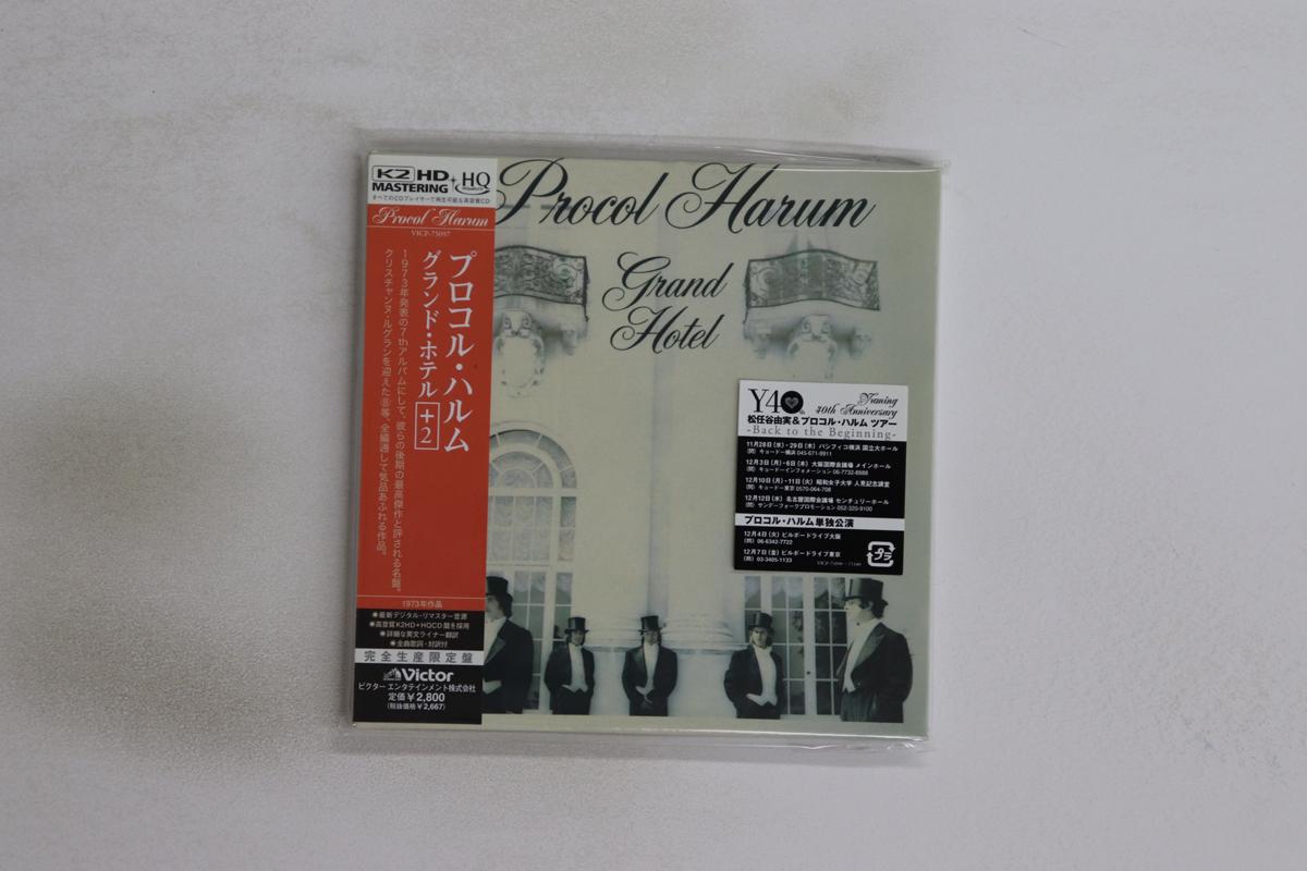 

CD PROCOL HARUM - Grand Hotel +2 (HQCD) VICP75097PROMO VICTOR 2012 Japan Obi Rock Used