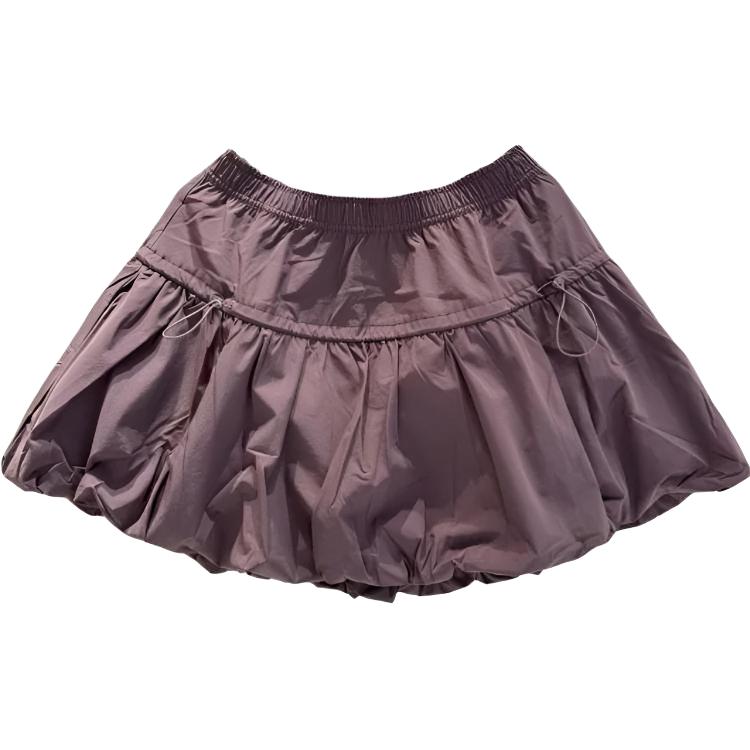 Anta Sweet Casual Puff Design Skirt Women skirts 162628202-1 S
