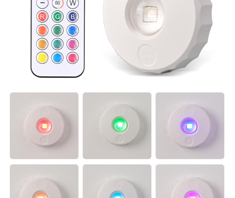 Rechargeable Wireless LED Cabinet Spotlight with Induction Sensor