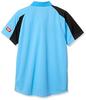 Mizuno Table Tennis Game Shirt, Short Sleeve, Moisture-Wicking, Quick-Drying, Stretch, JTTA Certified, 82JA8010, Kids, Aquarius Size 150
