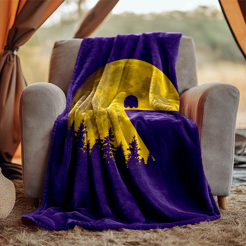 Pixel-Spiel Flanelldecke Weich Warm Ganzjahres-Überwurf, Design für Camping, Autoreisen, Wandern Sofa, Bett, Büro Perfektes Geschenk für Partys