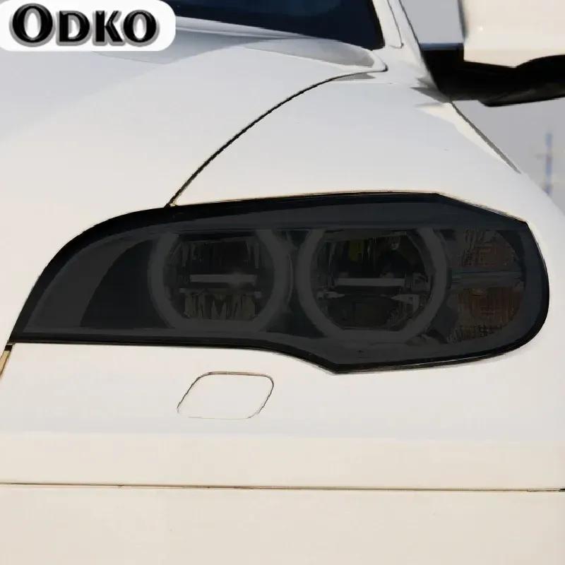 Für BMW X6 E71 F16 M F86 G06 Auto Scheinwerfer Tönung Schwarz Schutzfolie Vinyl Schutz Transparenter TPU Aufkleber Zubehör