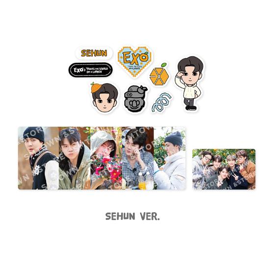 Предзаказ Набора Тинкейсов EXO  Путешествуй по миру на погрузчике  SEHUN