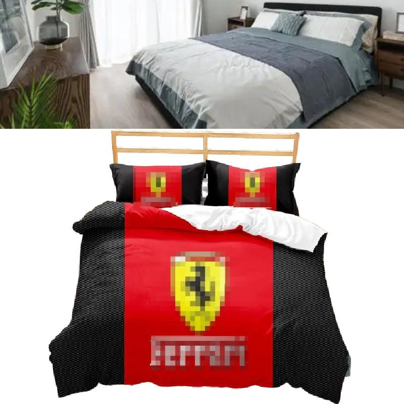 Pattern Digital Print Duvet Cover Pillowcase Set Bedroom Gift Bedding