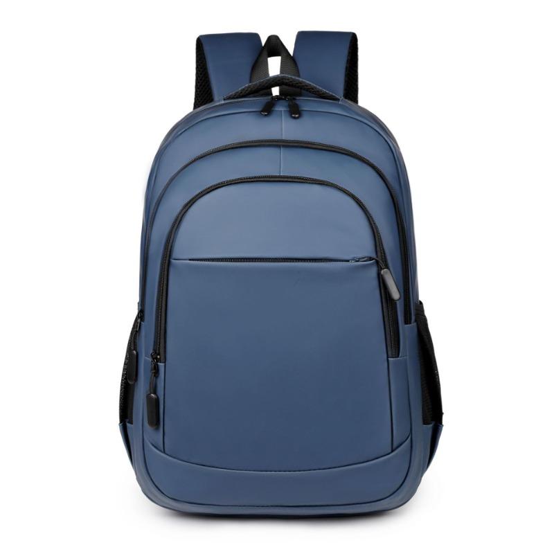 

Простой, Вместительный, Высококлассный Бизнес-рюкзак, Сумка для компьютера для ежедневных поездок на работу, Мужской Многофункциональный Рюкзак для коротких поездок синий