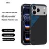 Carbon Fiber Texture Magnetic Case for Apple 18 Pro Max - Micro-Embossed, Invisible Suction, Small Size