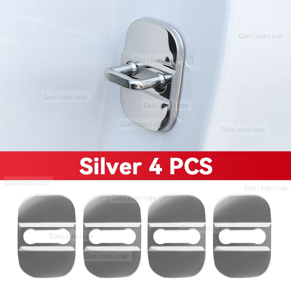For HAVAL H6 GT 2021-2024 2023 Car Door Lock Protection Cover Anti rust Stainless Steel Auto Interior Decoration Accessories