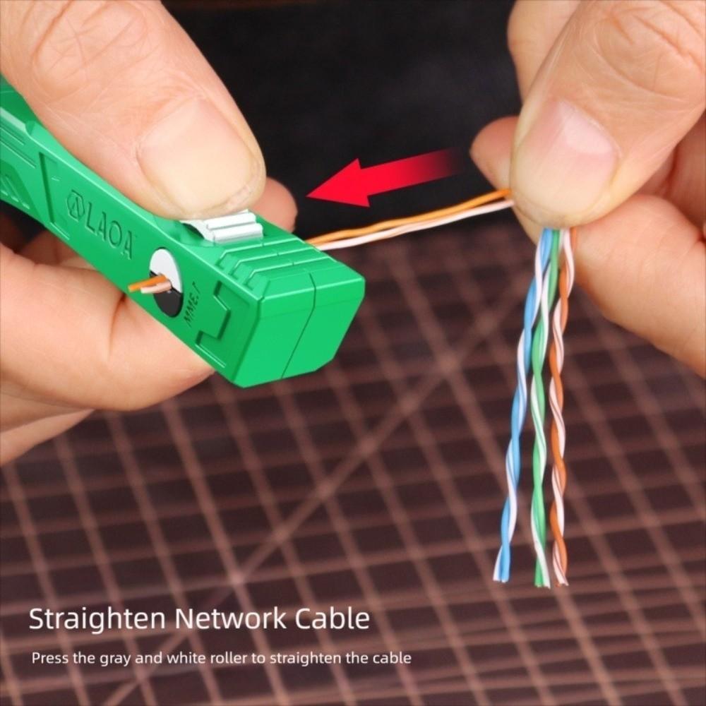 Quickly Easily Network Cable Untwist Tool Network Cable Organizer  Category 5/6 Crystal Cables