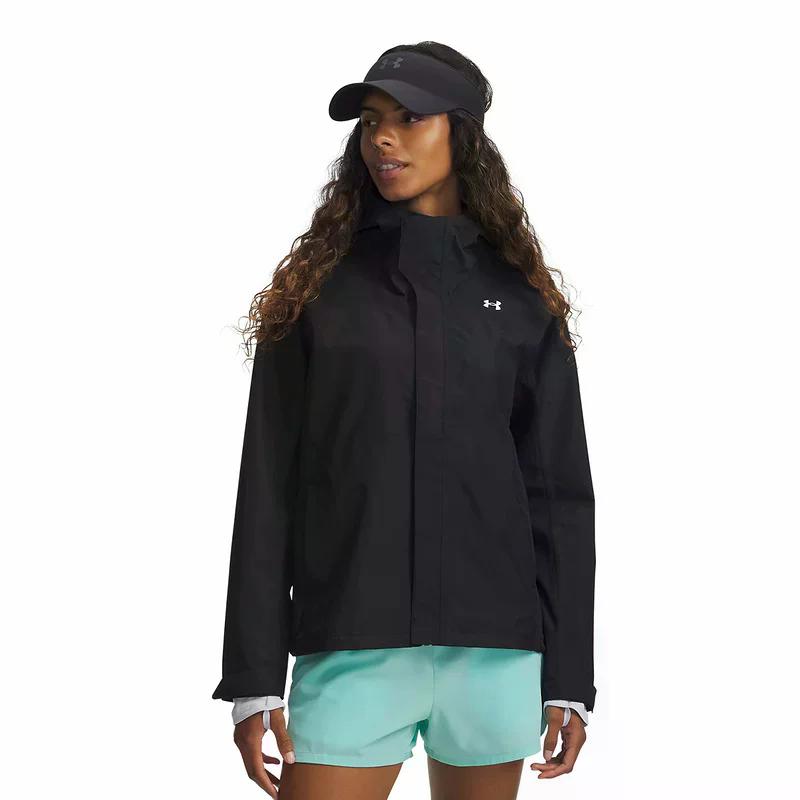 Under Armour Woven Sports Hooded Windbreaker Training Jacket Women Jackets 6009571-001