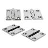 38/40/50mm Boat Hinges with 4 Holes Square Casting Hinge Hatch Cabinet Door Hinge  Boat Deck