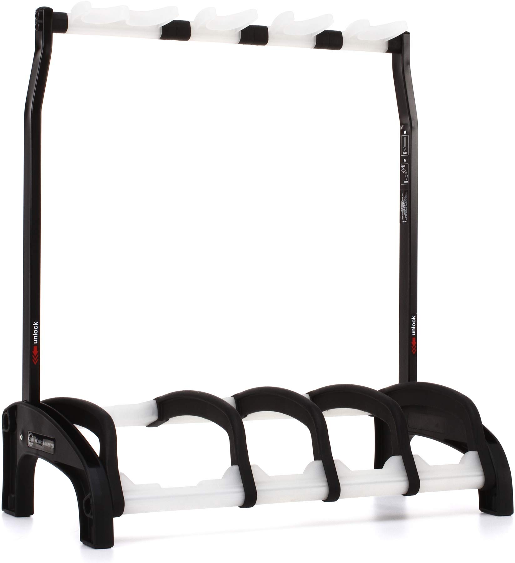 

Guitar Stand for 4 Black K&M “Guardian 3+1” [17534] Color чёрный