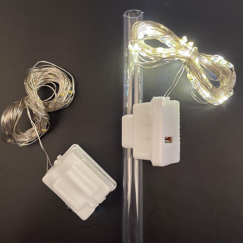 

Светодиодные мигающие гирлянды «Звездный шар Бобо» - Декоративные гирлянды на батарейках 2 м и 3 м для романтической атмосферы 3V