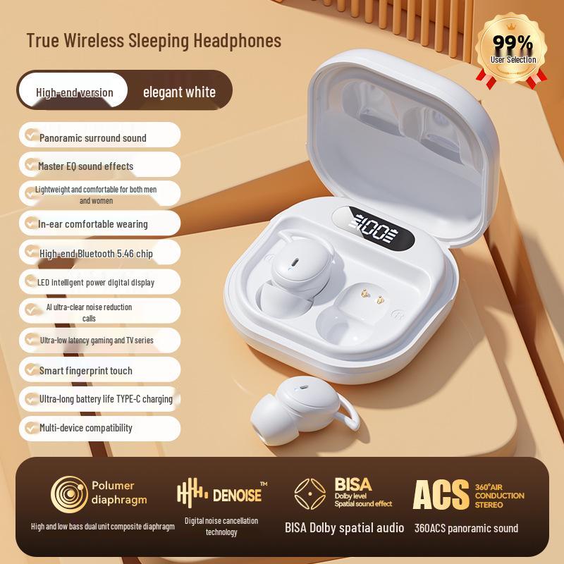 

M73 Wireless Bluetooth Earbuds | In-ear, Long Battery, Noise-Canceling with Digital Display