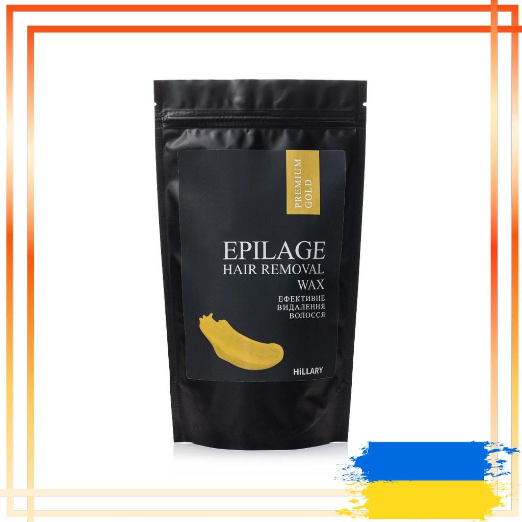 Granulat zur Haarentfernung Hillary Epilage Premium Gold