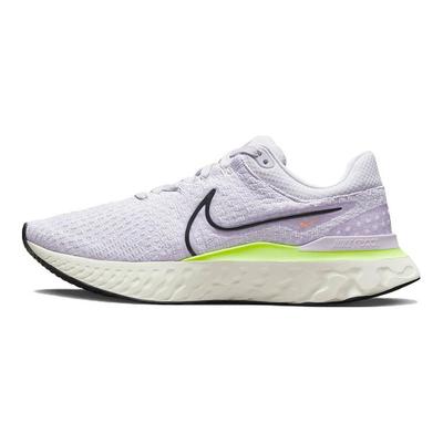 React Infinity Run Flyknit 3 Barely Grape Ghost Green Men Sneakers Purple Sail Anthracite DH5392-500