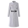 Elegant Wool Blend Professional Work Coat