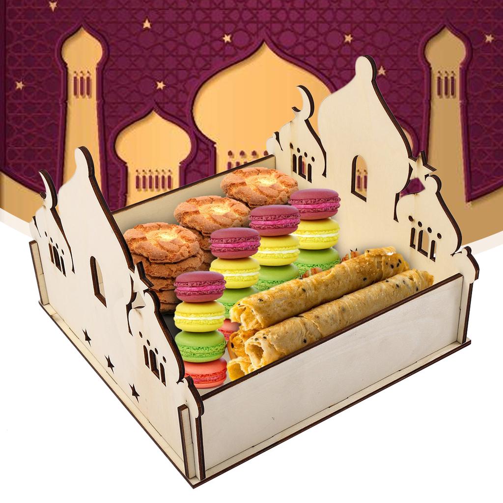 Muslim Islamic Toy DIY Palace House Stand Rack Kid Ramadan Gift Decoration