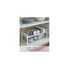 Yamazaki Industries Yamazaki Extendable Storage Rack, 2 Tiers, White, Approx. W27-45 x D20 x