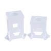22Mm Guide Rail Mounting Bracket Protective Cover For 22Mm Push Button Switch Indicator Light Knob Emergency Buttons Stop Base