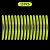 GCNDL1 5/10/15/20Pcs Car Wheel Hub Reflective Sticker For Fiat ABARTH 124 125 130 131 500 595 Esseesse 695 Punto Scorpion Accessories