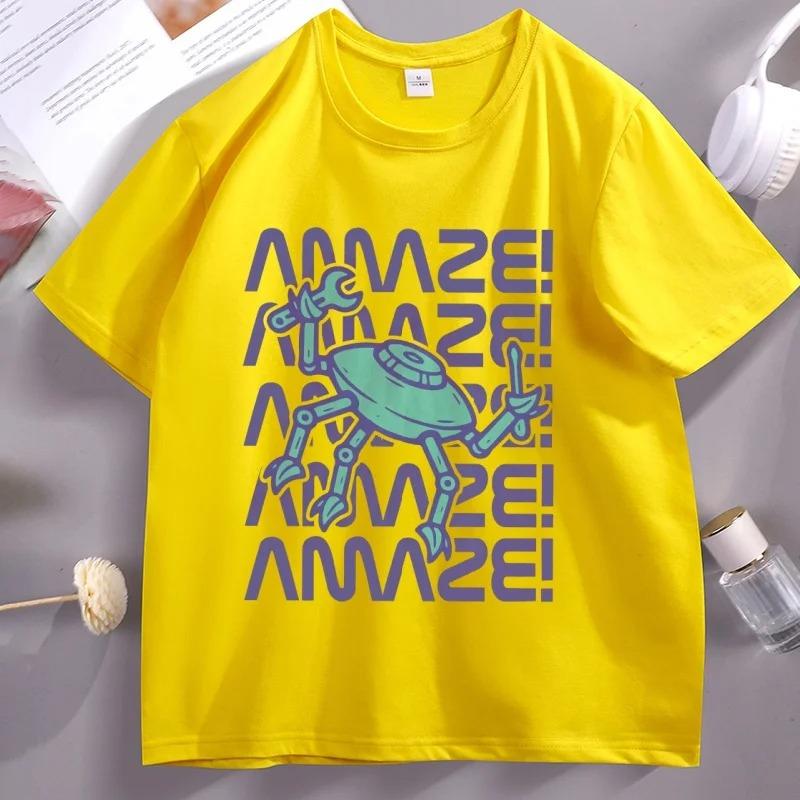 

2026 Project Hail Mary Rocky Tshirt AMAZE Book Lover Gift Bookish T Shirt Vintage Short Sleeve Cotton Printed Tshirt Clothes 4XL