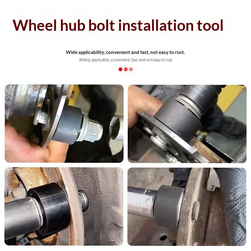 

22800 Wheel Stud Installer Replace Most Automotive Light-Duty Truck Wheel Studs Tire Stud Tool Automotivetool one size