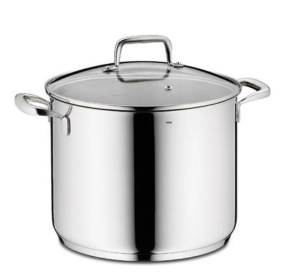 Tigaie pentru supă de legume FLAVORIA Oțel inoxidabil 24 cm 8 litri INDUCȚIE