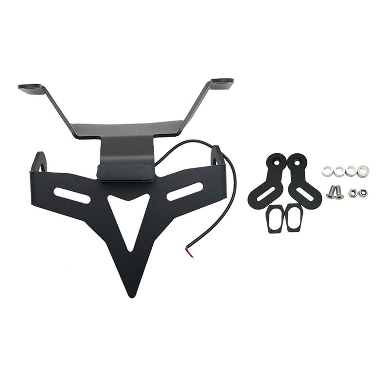 Motorcycle License Plate Holder Tail Light Bracket Tidy Fender Eliminator For Honda CB650R CBR650R CB CBR 650R 2019 2020