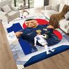 Mbappe 289 Floor Mat Perfect for Outdoor Playrooms Study room Foyer Anti-slip Rug Anime Office Decor Spiritual Gift