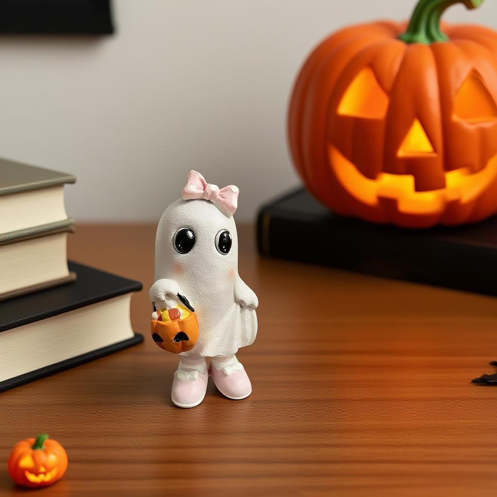 Figurines Cute Halloween Decor Spooky Decor Funny Halloween Table Decor Halloween Garden Figures For Halloween Home Tiered Tray Tabletop Shelf Mantel