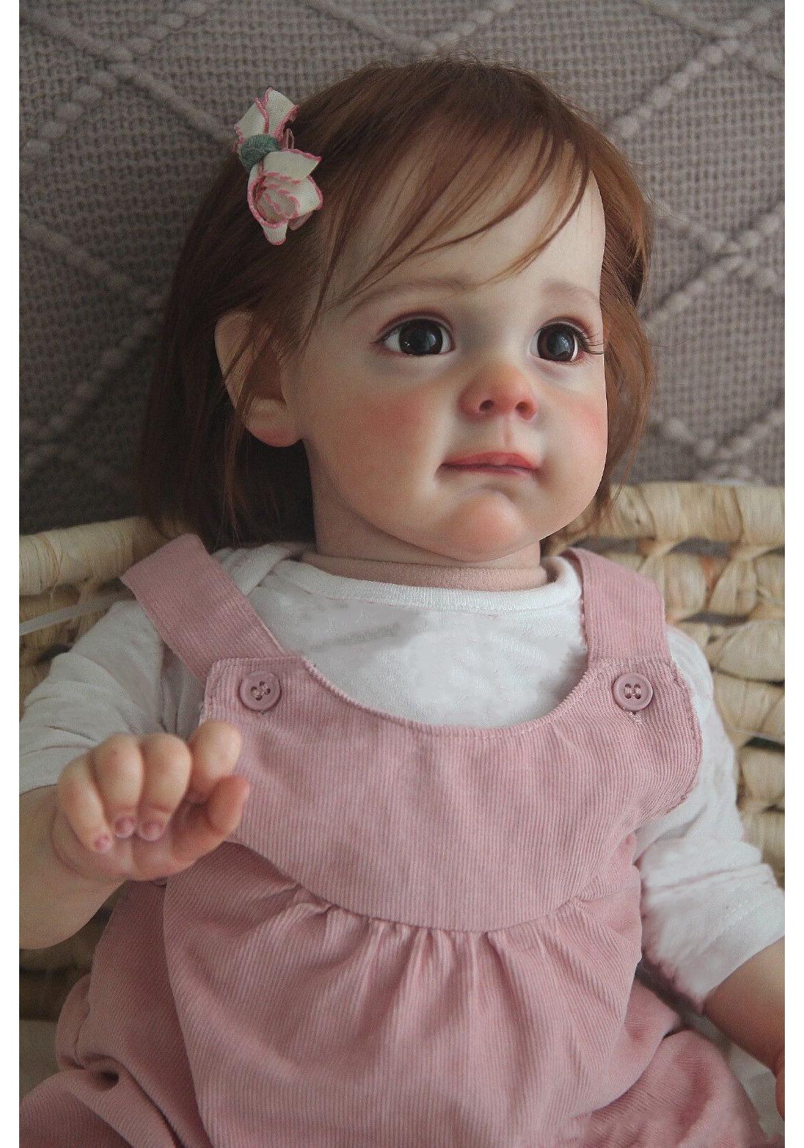 60cm Lifelike Reborn Baby Doll Toddler Maggi 60 cm