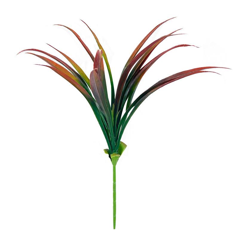 

Одиночное искусственное зеленое растение нарцисс, подвесная орхидея с ручкой, искусственная домашняя композиция из горшечных цветов, садовое украшение