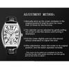 SANDA New Mechanical Men's Watch Calendar Digital Fashion Versatile Leather Fluorescent Men's Watch