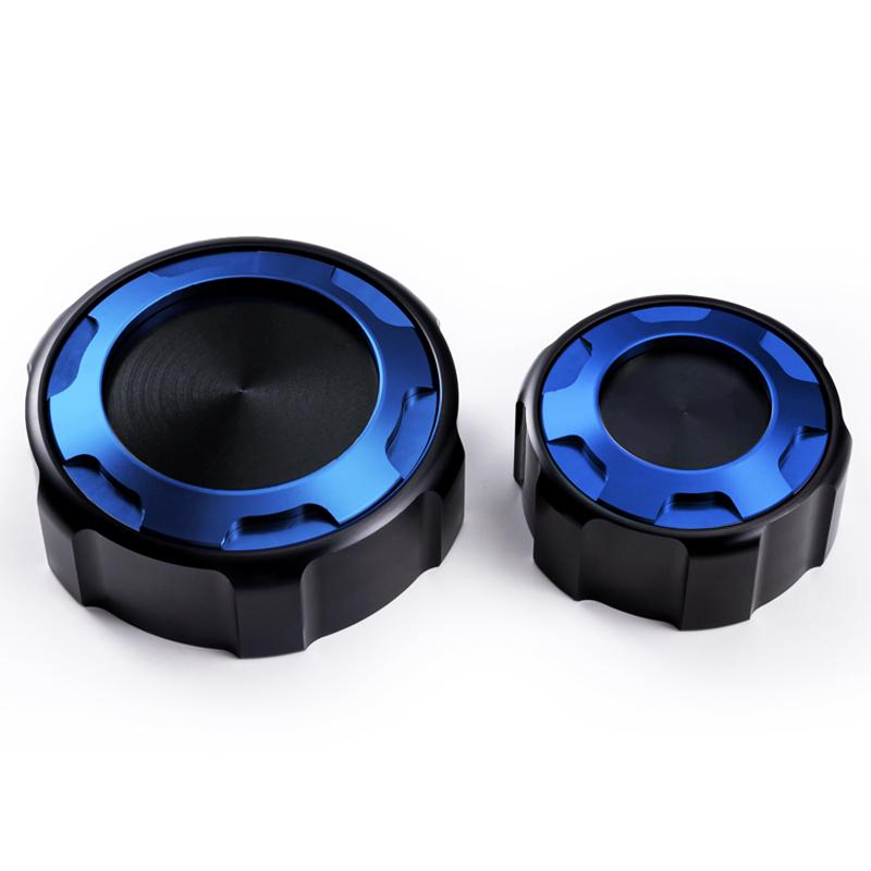 For Kawasaki Z750 Z 750 Z750S 2005-2011 2012 Motorcycle front and rear brake tank cap accessories and fuel filler cap protection