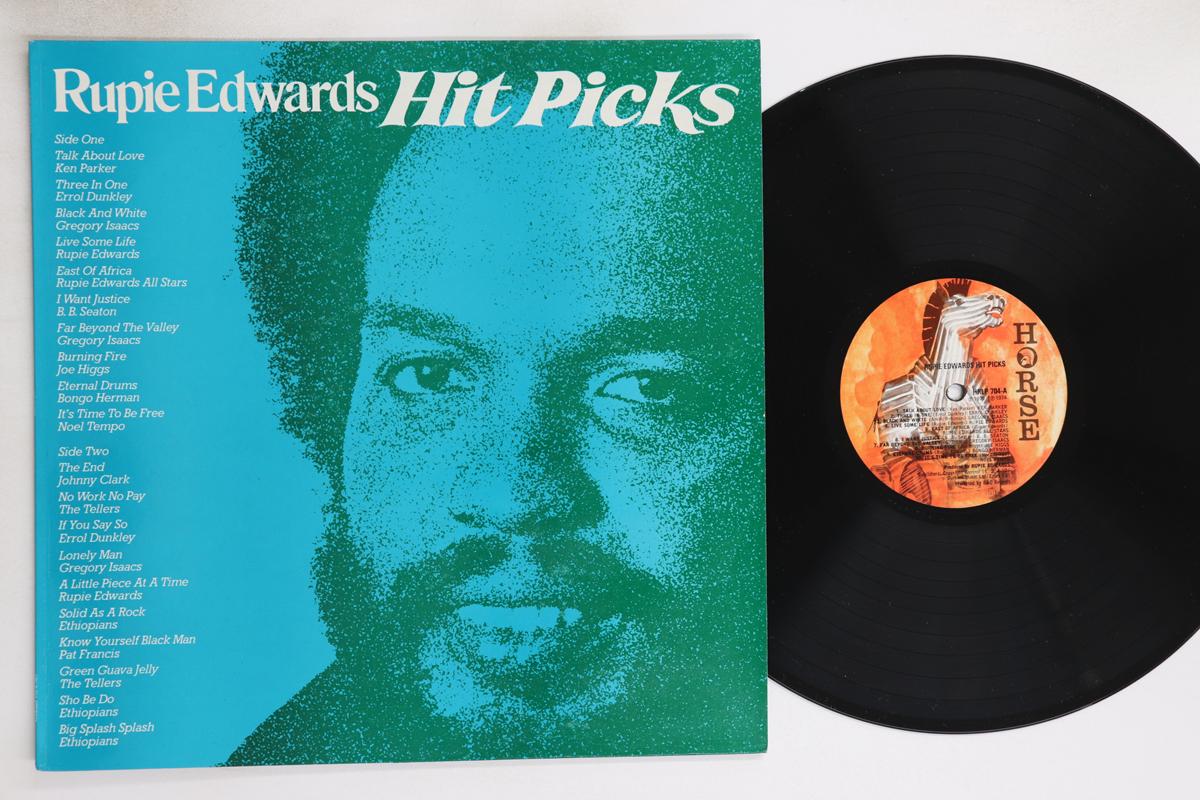 

LP Record RUPIE EDWARDS Hit Picks HRLP704 Horse 1975 Jamaica Reggae Ska Dub Used