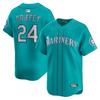 Mens Embroidered Seattle Mariners Baseball Jersey 24 Ken Griffey Jr Fan Apparel Sportswear