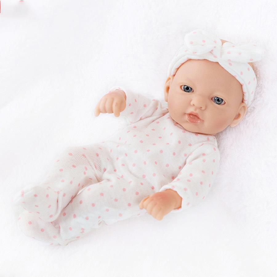 

17,7 см моющаяся реалистичная мягкая расписанная вручную кукла-реборн для детей 17.7CM